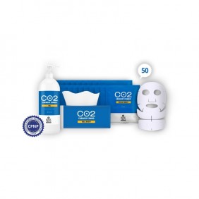 RIBESKIN CO2 Carboxy Therapy Face – Combo mini Set para 50 procedimientes (Cara)
